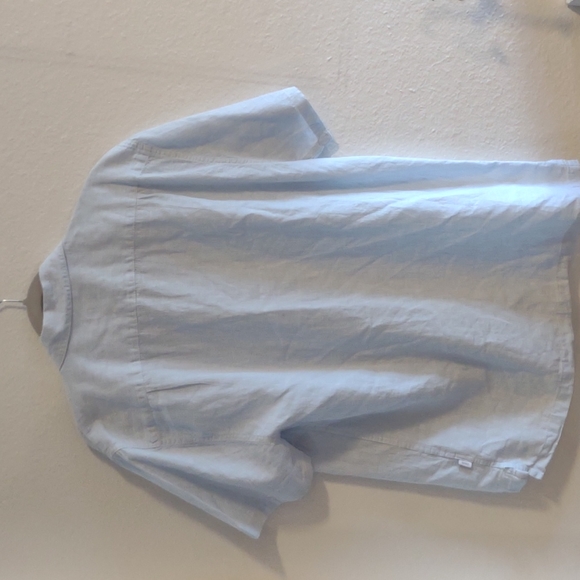 Linen beach vacation Onia  1/2  button down - Picture 7 of 7